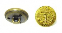 Brass Cover Button