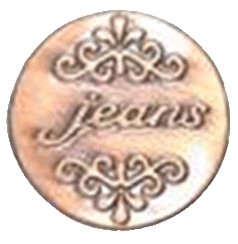 Jean button 642
