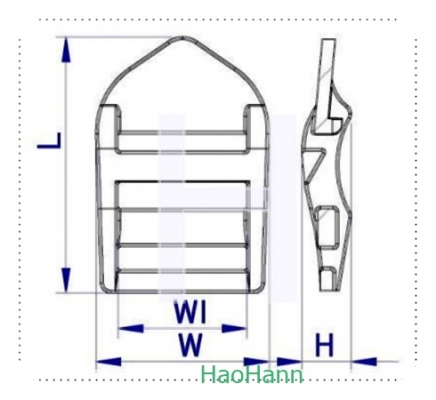 Side Release Buckle 1602