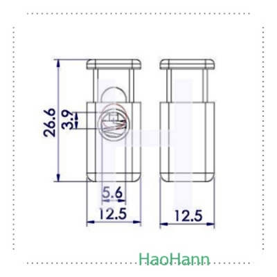 PLASTIC CORD LOCK 2702