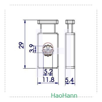 Plastic Cord Lock 2703