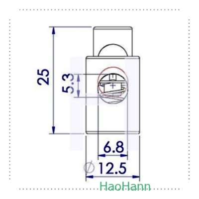 PLASTIC CORD LOCK 2704