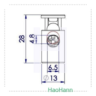 PLASTIC CORD LOCK 2705