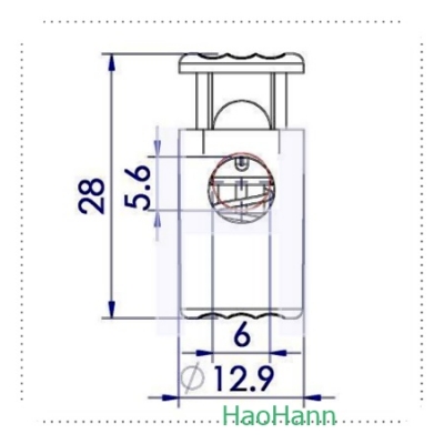 Plastic Cord Lock  2705D