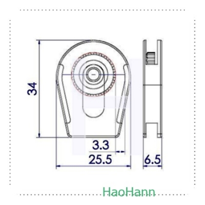 Plastic Cord Lock 2710L