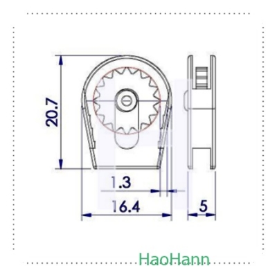 PLASTIC CORD LOCK 2710S