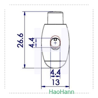 Plastic Cord Lock 2718S