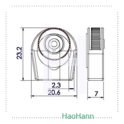 PLASTIC CORD LOCK 2719