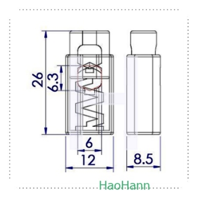 PLASTIC CORD LOCK 2736