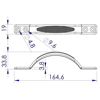 HANDLE 1823-6"