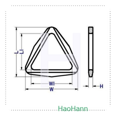 Plastic Tri-Ring 2813