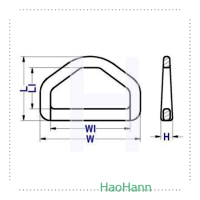 PLASTIC SNAP HOOK 2814