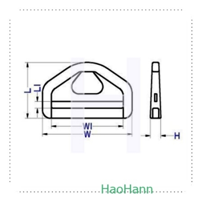 PLASTIC SNAP HOOK 2829