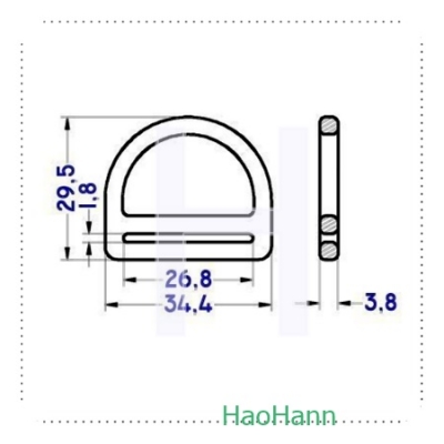 D-RING 2831