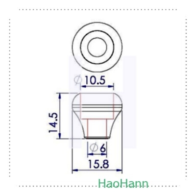 PLASTIC TOGGLE 5216