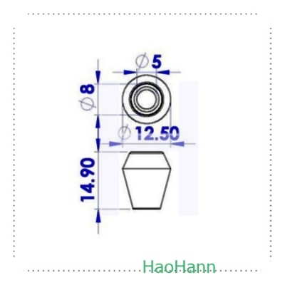 PLASTIC TOGGLE 5235A