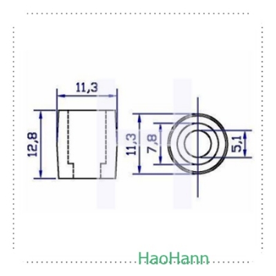 PLASTIC TOGGLE 5241