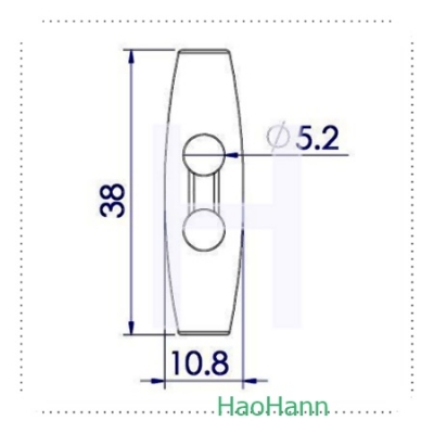 PLASTIC TOGGLE 5771A